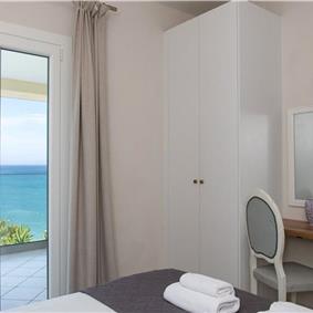 7 bedroom seafront luxury villa with pool & jacuzzi, near Acharavi, sleeps 14-15